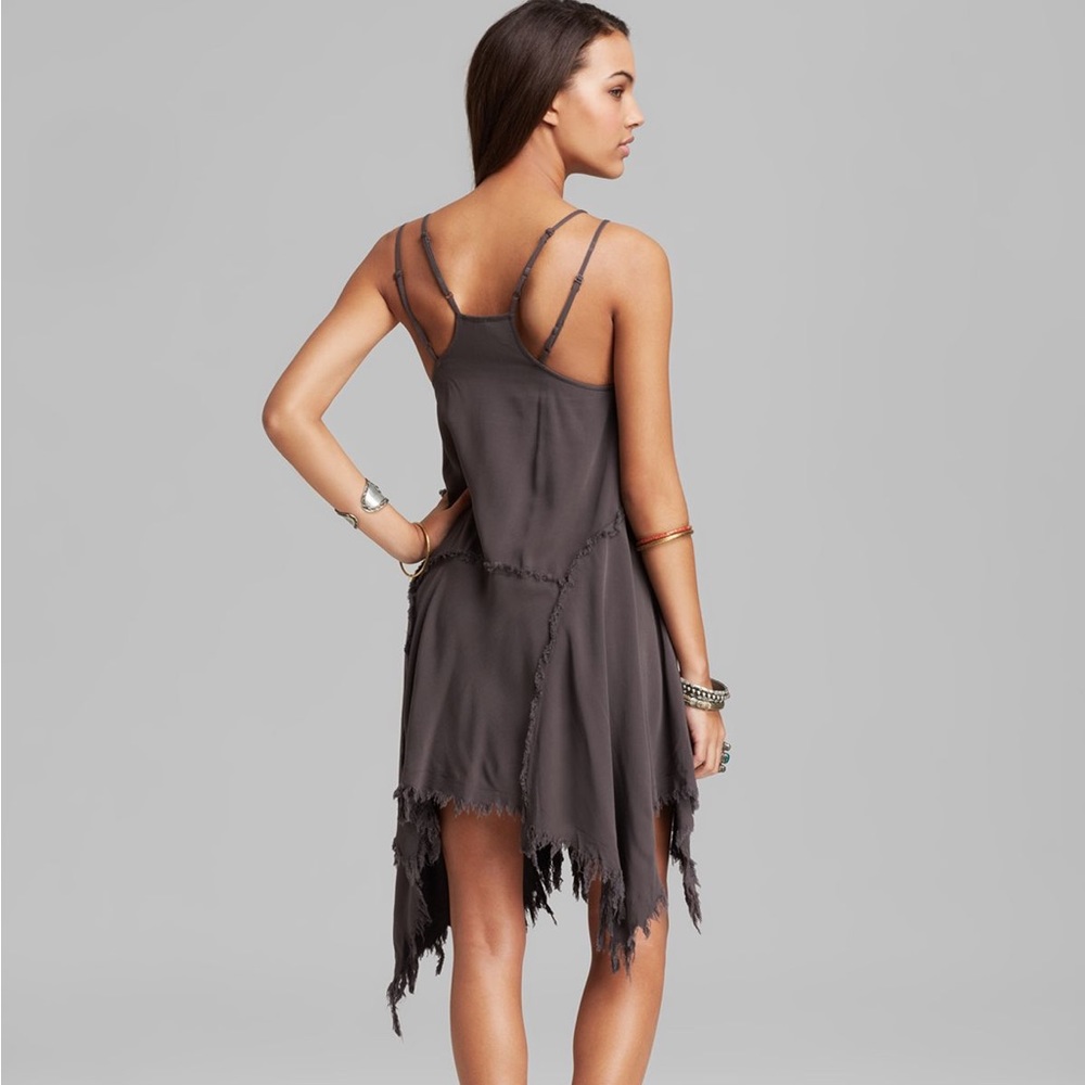 FREE PEOPLE tattered slip dress